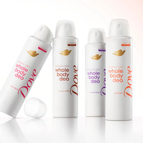 Dove Peach Glow on bathroom vanity illustrating everyday self-care benefit