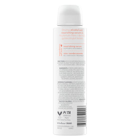Dove Peach Glow nozzle detail for precise misting and gentle application benefit