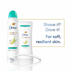 Dove Rejuvenate size comparison next to ruler highlighting compact travel-friendly design