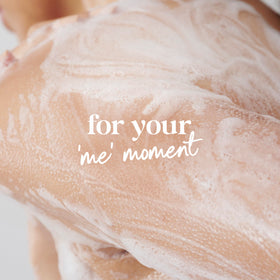 Dove rich lather in hand demonstrating gentle cleansing and softness