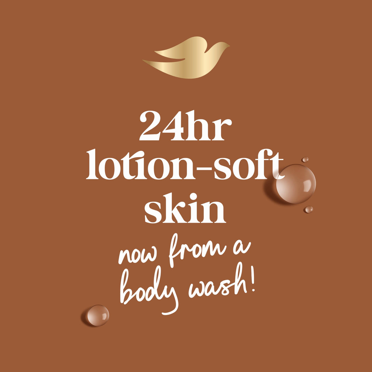 Close-up of rich Dove lather texture, illustrating deep moisturization feel