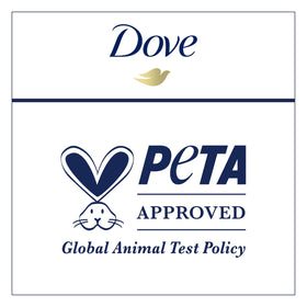 Dove can held in hand for size comparison and easy portability benefit