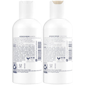 Dove shampoo bottle close-up highlighting nourishing formula and gentle cleanse