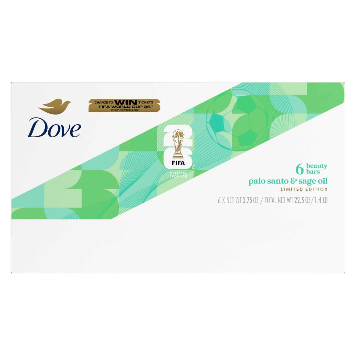Dove single unwrapped beauty bar displaying smooth texture and gentle care