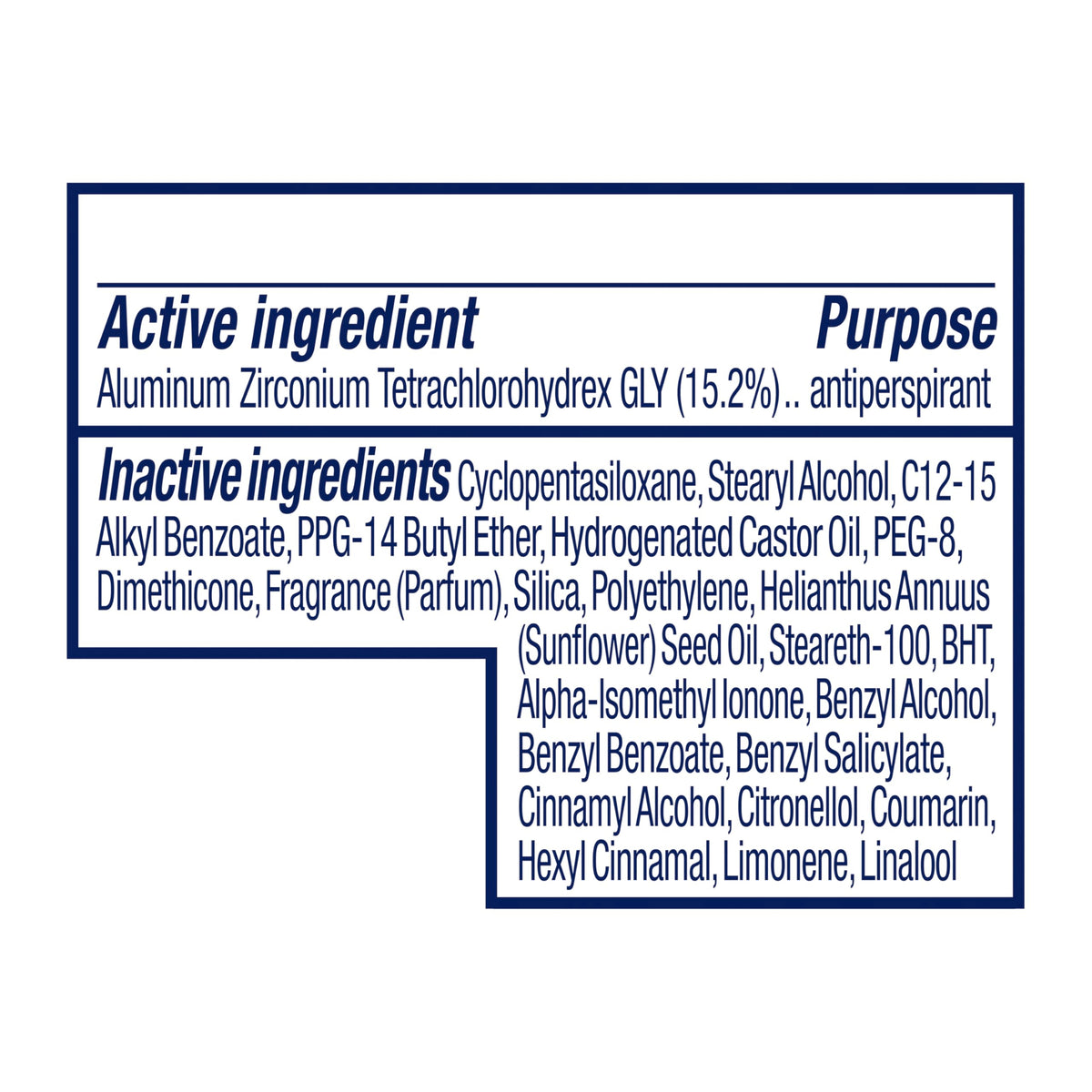 Dove six-pack flat lay displaying value and consistent protection benefit