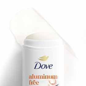 Dove sparkling vanilla held in hand to show true size and everyday convenience