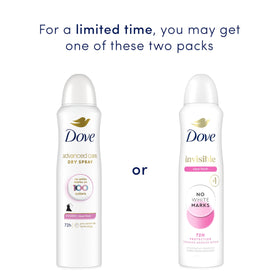 Dove spray nozzle close-up demonstrating precise dry spray delivery and easy application