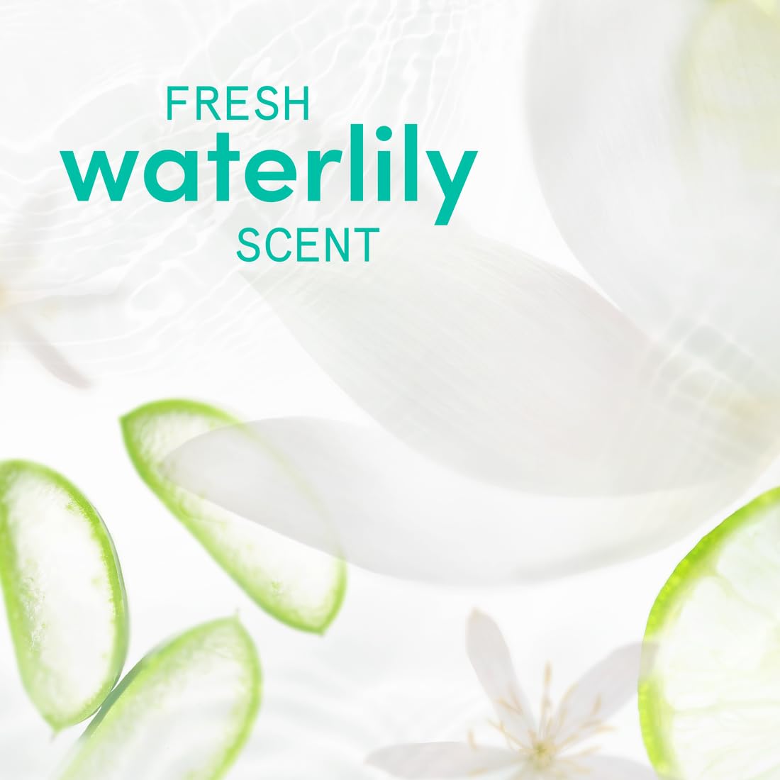 Close-up of milky texture lather, Dove formula visibly smooths skin for softer feel