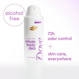 Dove mist texture with nourishing serum visible for softer skin