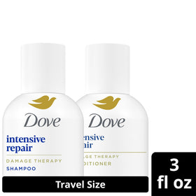 Dove travel set inside gym bag showing portability and on-the-go repair