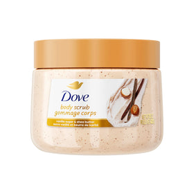 Dove jar front view showing label and 15 oz size for clear identification and benefit