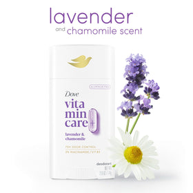 Dove VitaminCare+ being applied to underarm showing comfort and long-lasting freshness