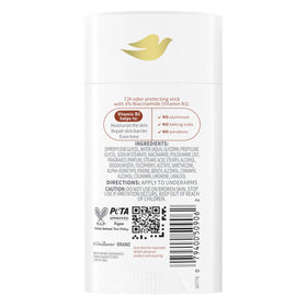 Dove VitaminCare+ texture close-up illustrating lightweight, clear glide