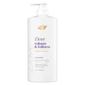 Dove front bottle showing label and slim profile for easy handling and lasting use