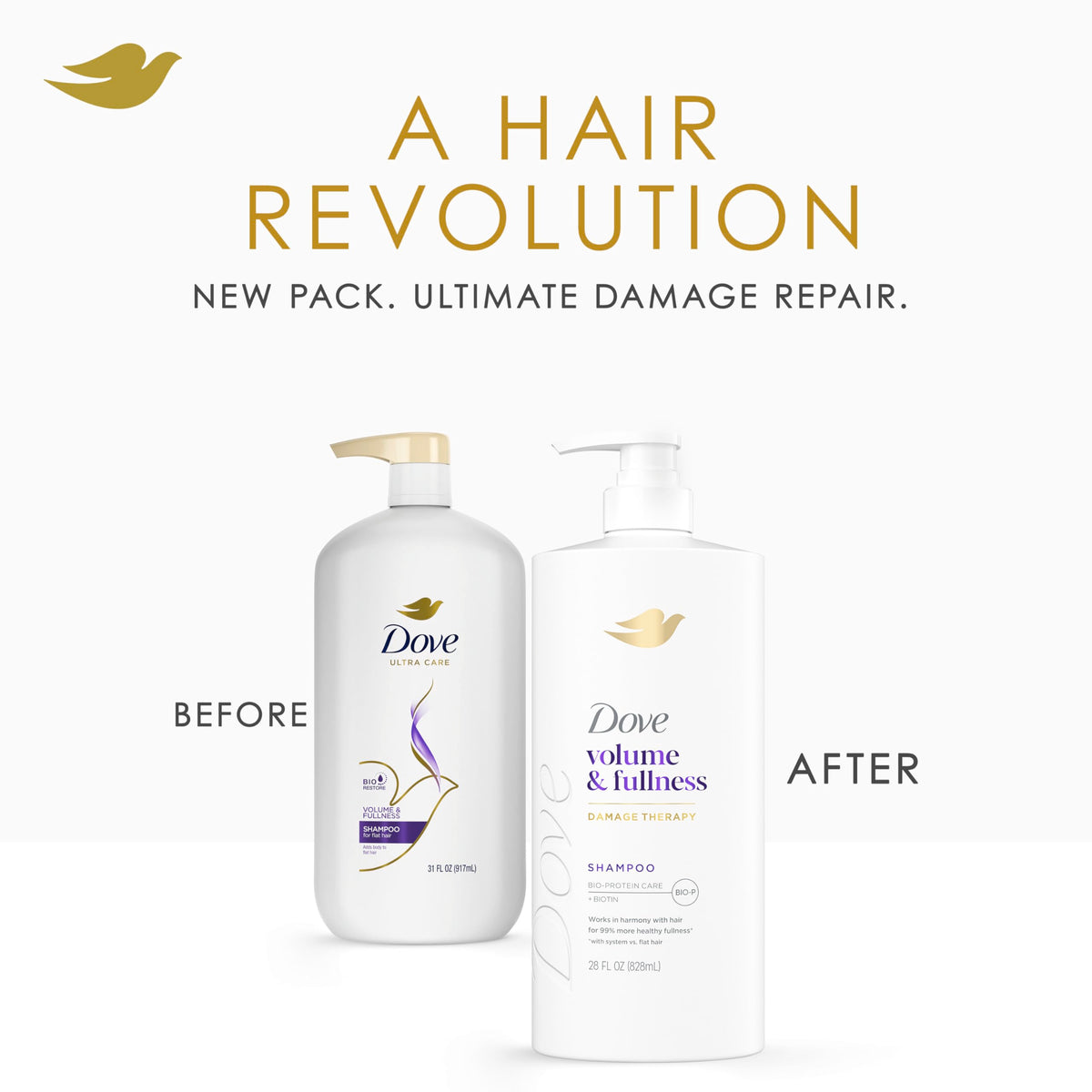 Dove shampoo lather close-up demonstrating lightweight foam and gentle cleanse