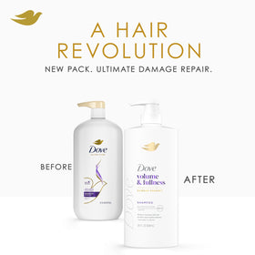 Dove shampoo lather close-up demonstrating lightweight foam and gentle cleanse