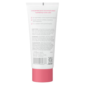 Dove vulva balm open jar texture highlights rich, nourishing feel