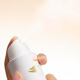 Dove whole body deodorant texture droplet on skin for moisturizing effect