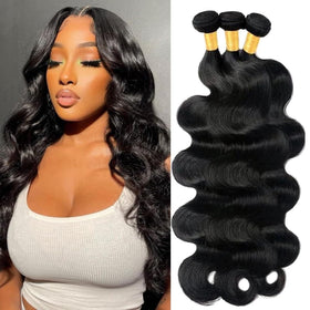 Dowstalgirl front packaging showing natural black bundles and benefits