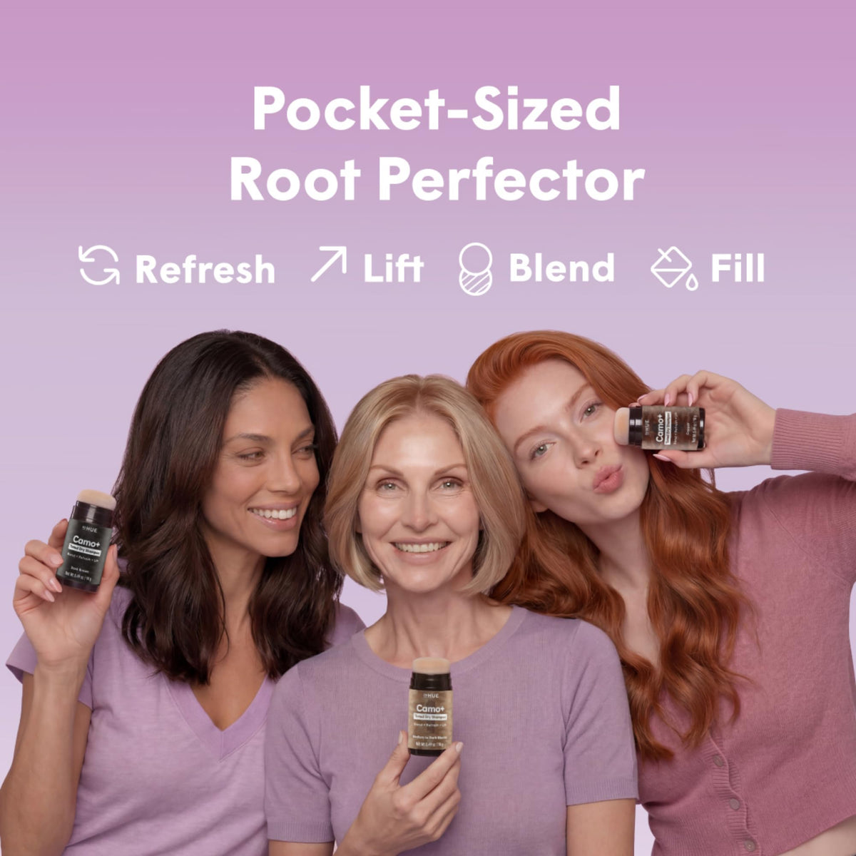 dpHUE back label and ingredients panel showing product details and usage instructions