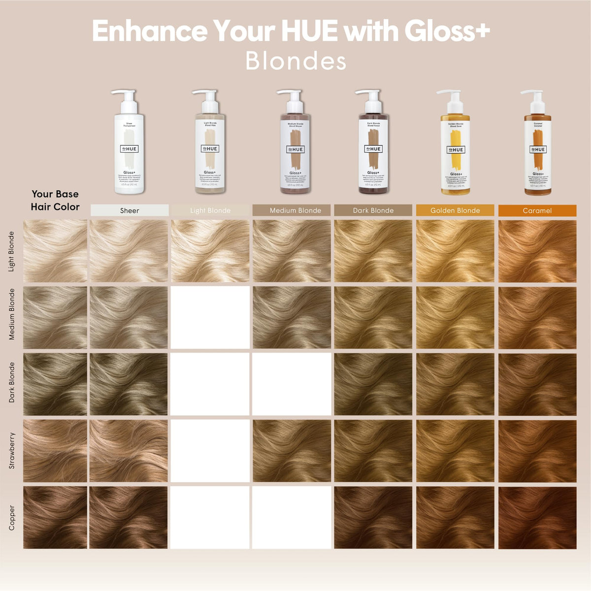 dpHUE gloss being applied to damp hair for quick at-home refresh