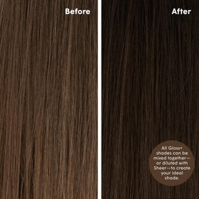 dpHUE being applied to towel-damp hair for easy at-home toning