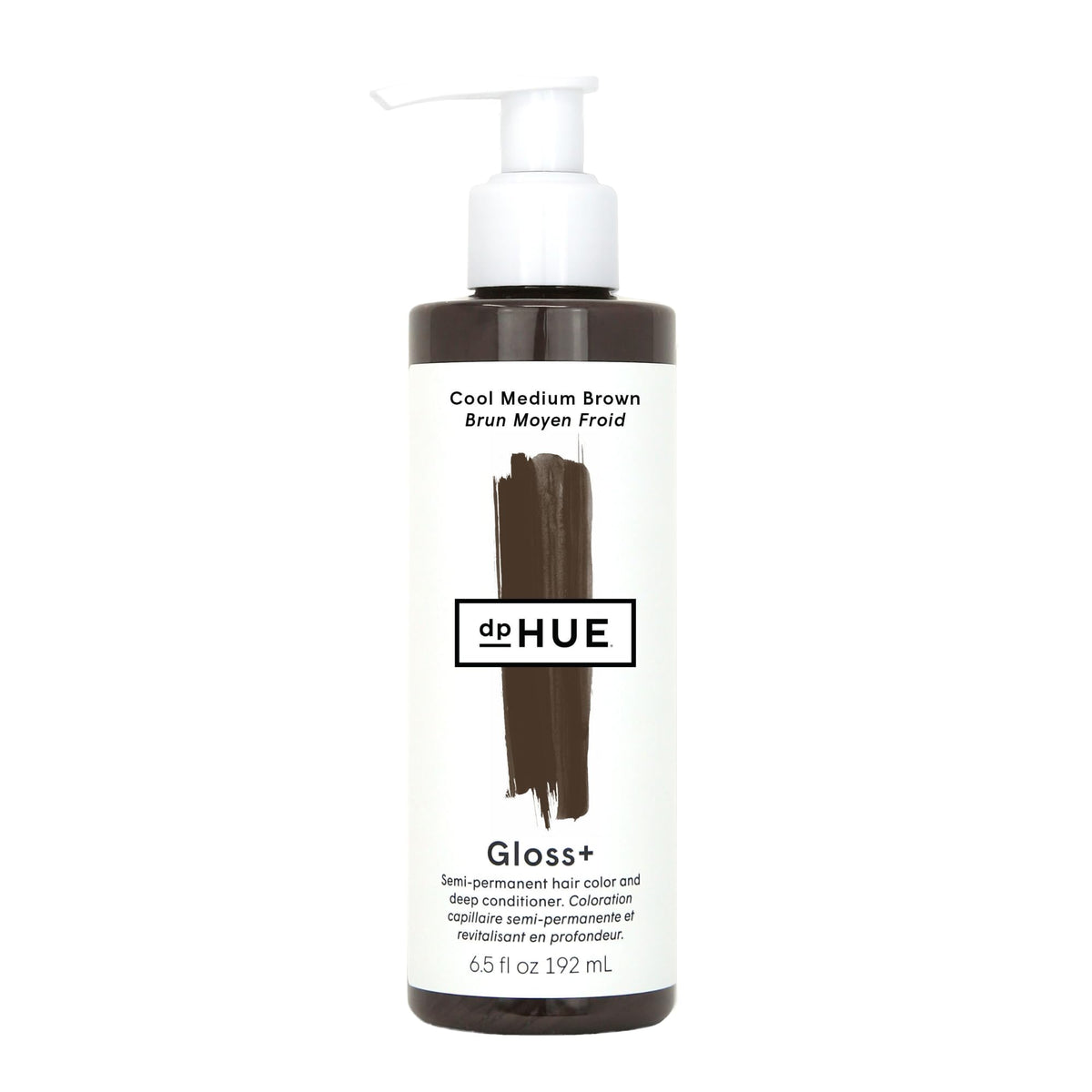 dpHUE bottle front view showing shade and quick-use benefit