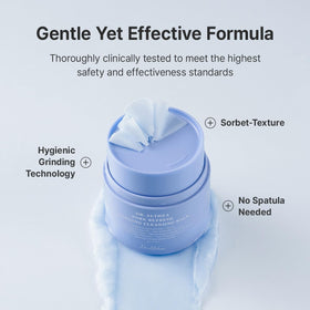 Dr.Althea cleansing balm in use dissolving makeup efficiently