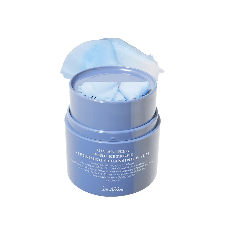 Dr.Althea front packaging showing pore-refresh cleansing balm benefits