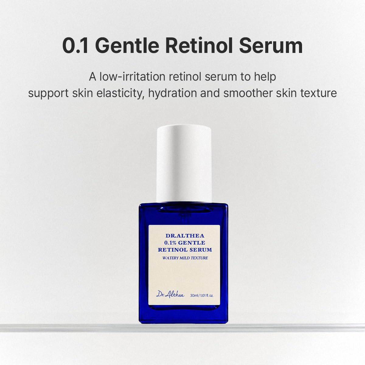 Dr.Althea pipette dispensing clear serum highlighting easy application