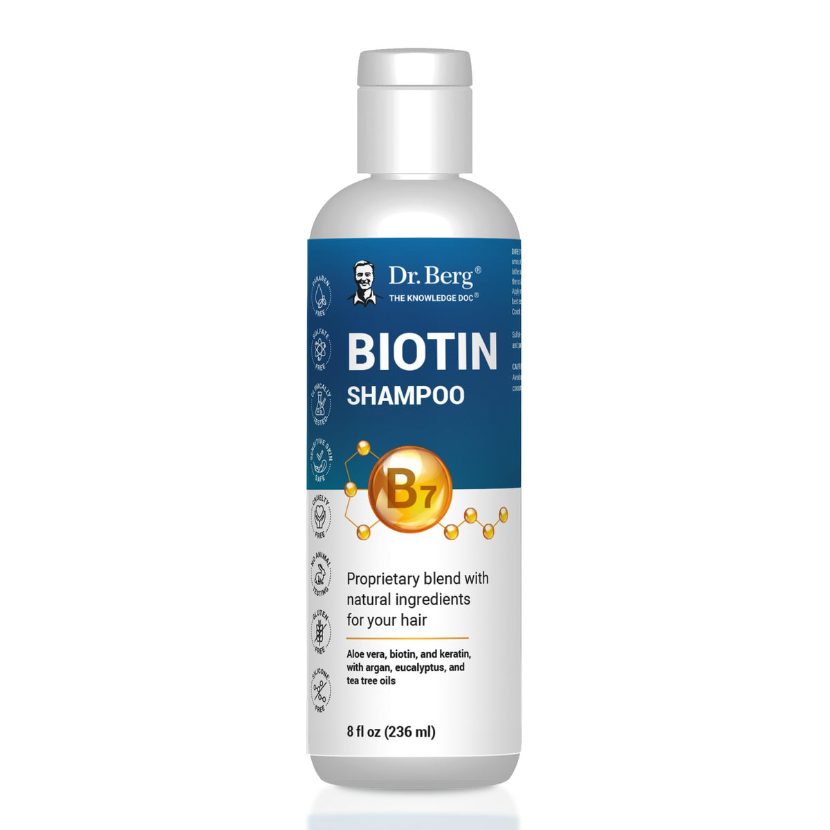 Dr. Berg bottle front view showing brand and benefit of nourishing cleanse