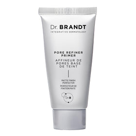 Dr. Brandt front packaging showing pore refiner and primer benefits