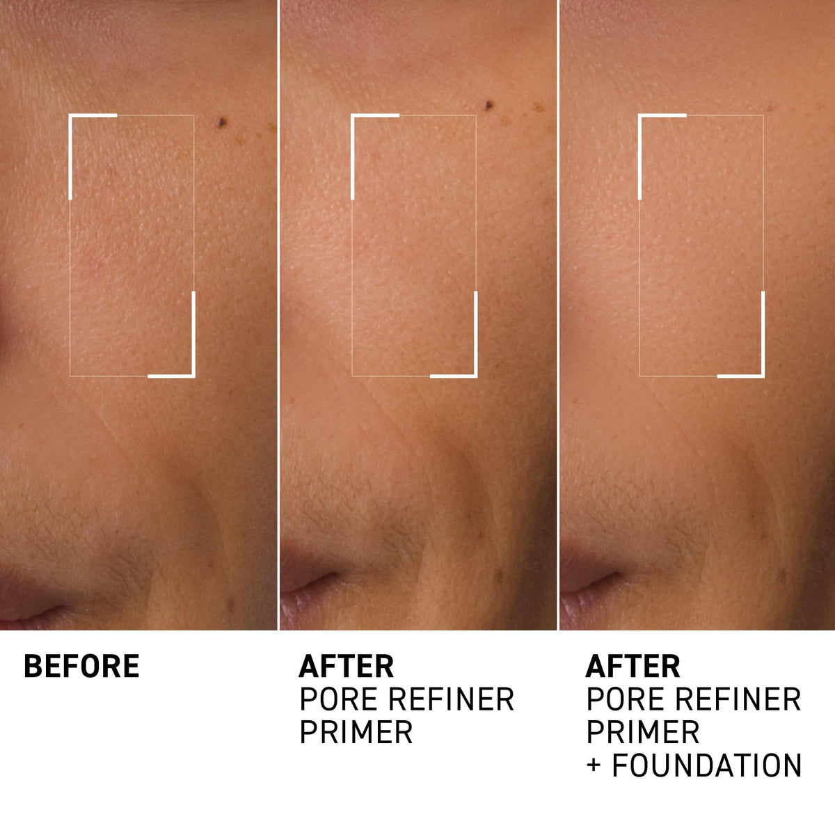 Dr. Brandt cream texture close-up revealing smooth, blendable finish