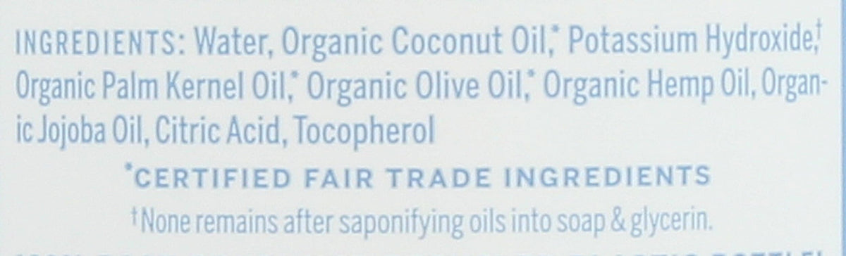 Dr. Bronner's in a baby bath dilution demonstration for safe, mild bathing