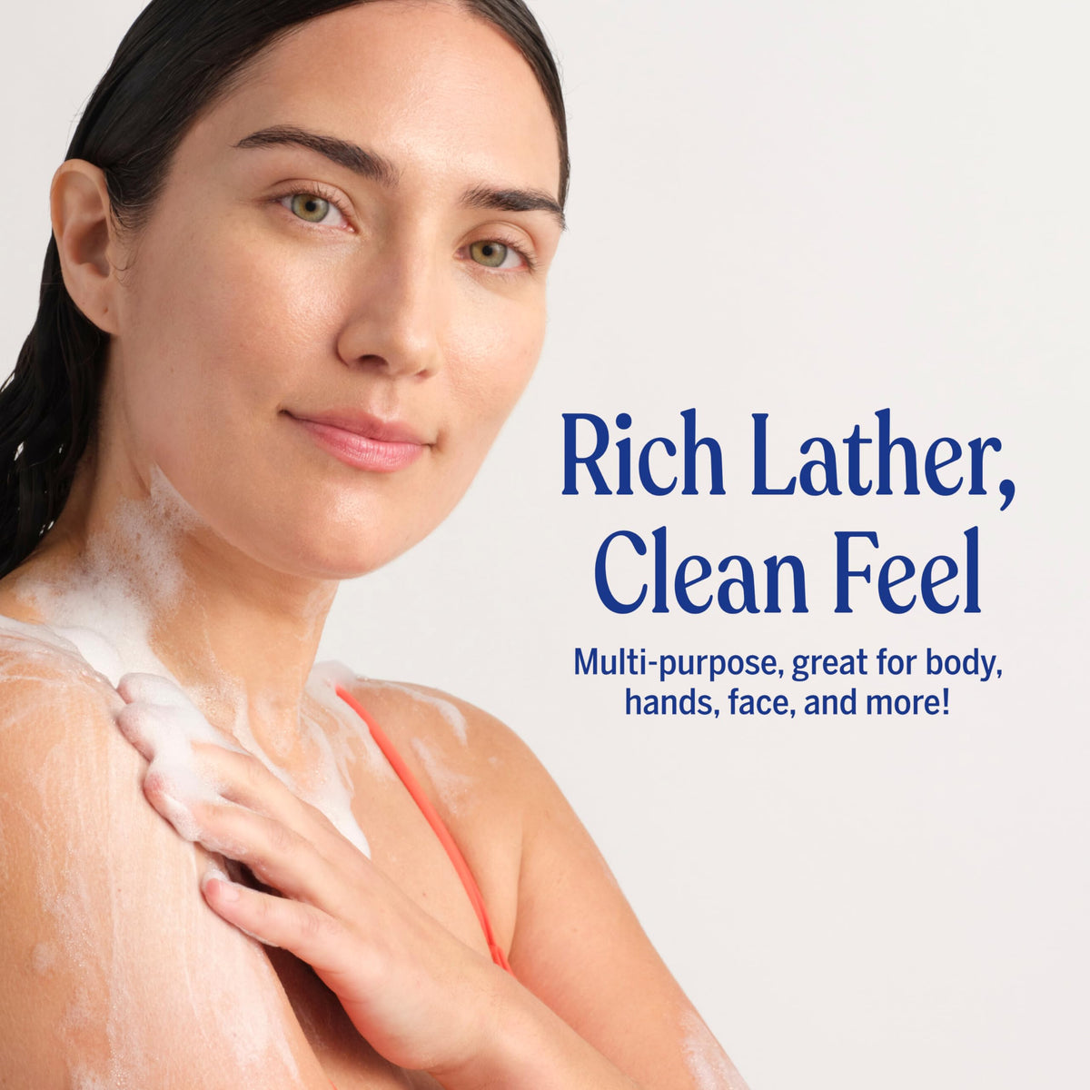 Dr. Bronner's label ingredients list highlighting organic and fair-trade oils