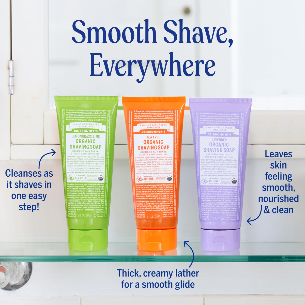 Dr. Bronner's shikakai powder detail depicting natural conditioning ingredient benefit