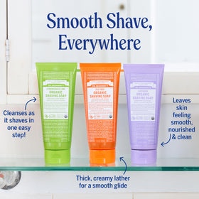 Dr. Bronner's shikakai powder detail depicting natural conditioning ingredient benefit
