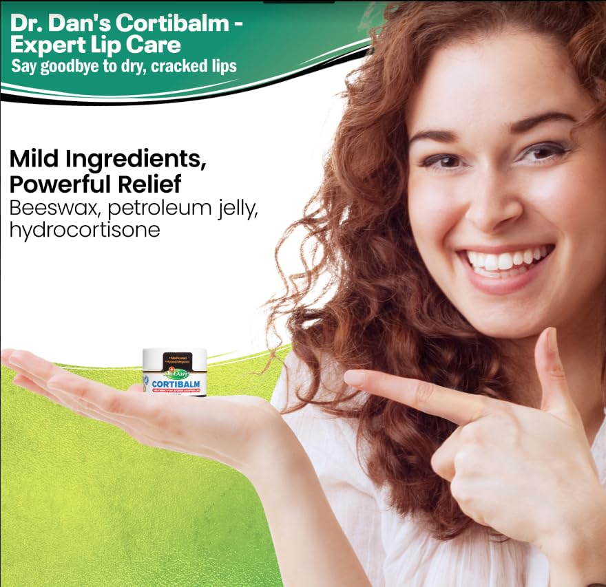 Dr. Dan's open jar showing smooth balm texture for intensive moisturizing