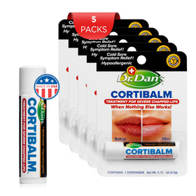 Dr. Dan's Cortibalm used outdoors in winter to demonstrate protection against cold and wind exposure