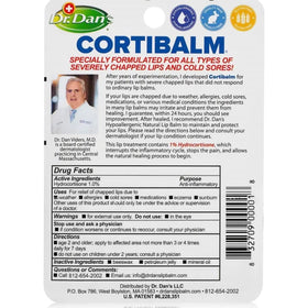 Dr. Dan's Cortibalm thick texture close-up for deep moisture