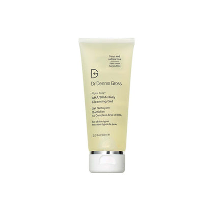 Dr Dennis Gross front packaging showing cleanser and brand clarity
