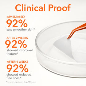 Dr. Dennis Gross pad with visible solution demonstrating ready-to-use hydration