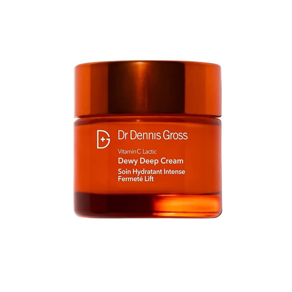 Dr Dennis Gross front jar showing product and label for visible hydration