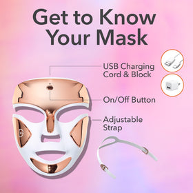 Dr Dennis Gross FaceWare Pro in a bedside lifestyle setting endorsing daily use ritual
