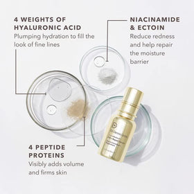 Dr Dennis Gross serum texture close-up demonstrating lightweight, smoothing finish