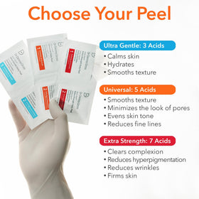 Dr. Dennis Gross lifestyle vanity scene showing daily peel integrated into routine
