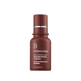 Dr Dennis Gross front packaging showing sleek bottle and clinical design benefits elegant storage
