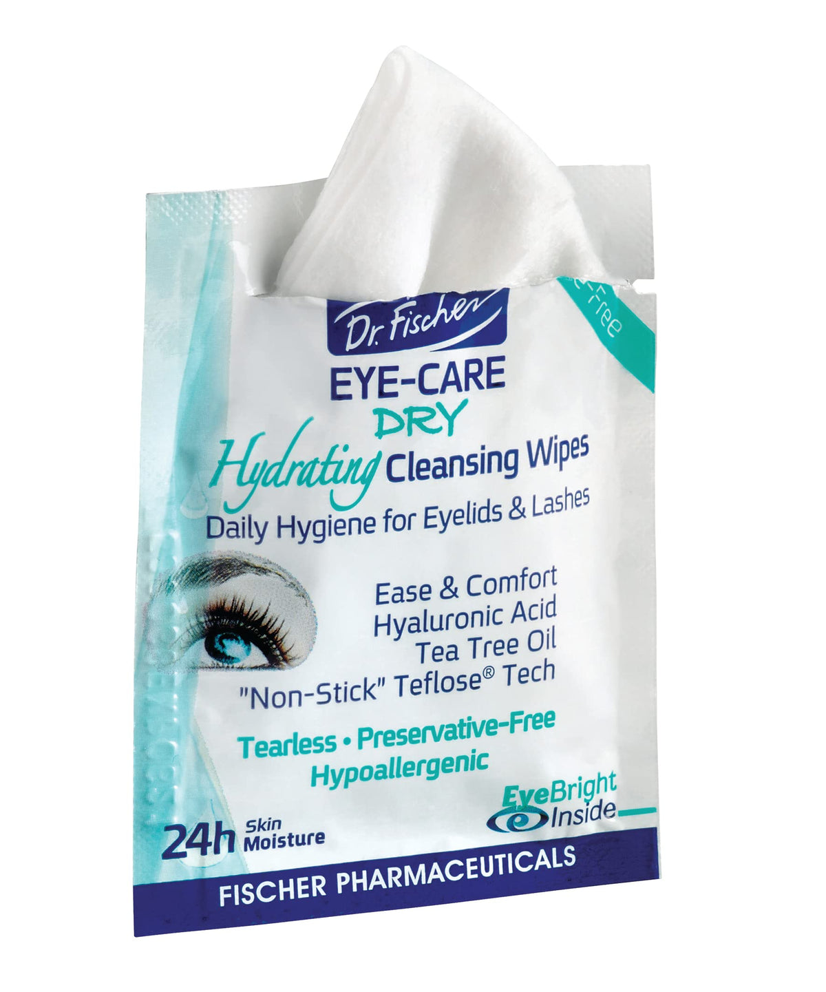 Dr. Fischer compact travel pack ideal for on-the-go eye refreshment and relief