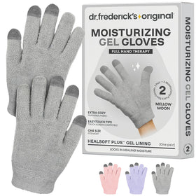 Dr. Frederick's front packaging Mellow Moon showing gloves and benefits