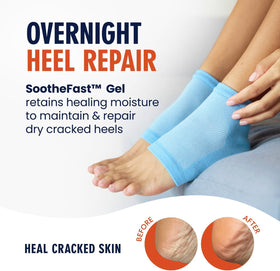 Dr. Frederick's close-up of gel lining showing deep hydration action